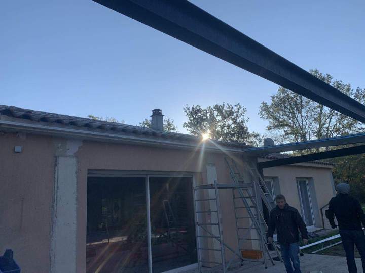 Pose de menuiseries alu à Roquebrune-sur-Argens