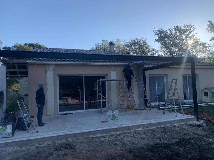 Remplacement de menuiseries alu à Roquebrune-sur-Argens